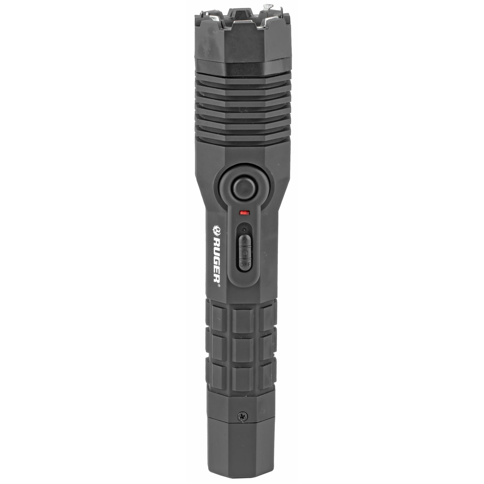 Sabre Ruger Stun Gun with Flashlight 300 Lumen Black