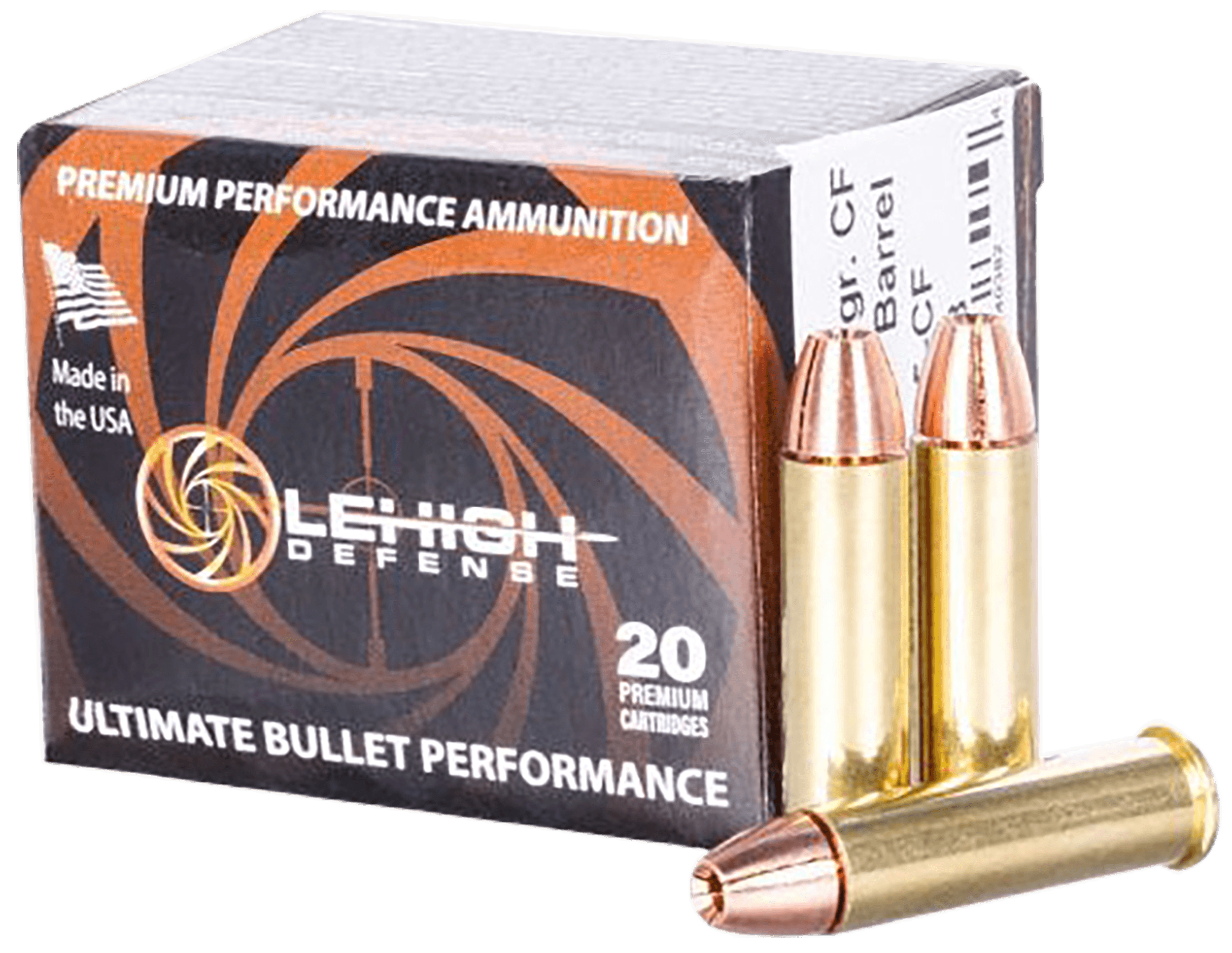 Wilson Combat LA357125CF 357 Magnum Controlled Fracturing 125 Grain 20 Rounds