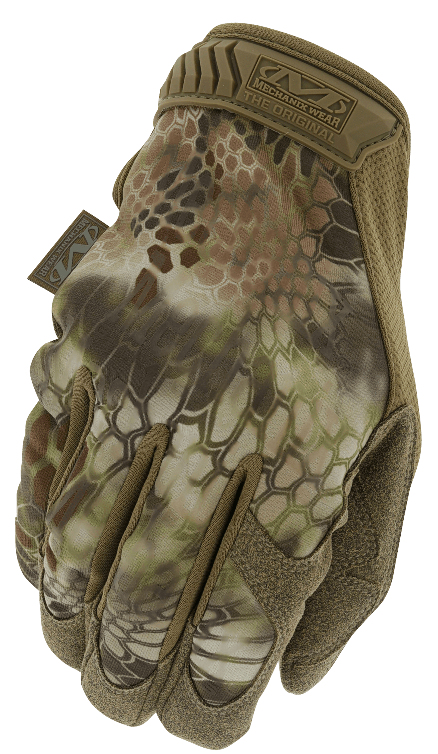 Mechanix Wear MG732009 Original  Kryptek Highlander/Tan Synthetic Leather Medium Velcro Closure