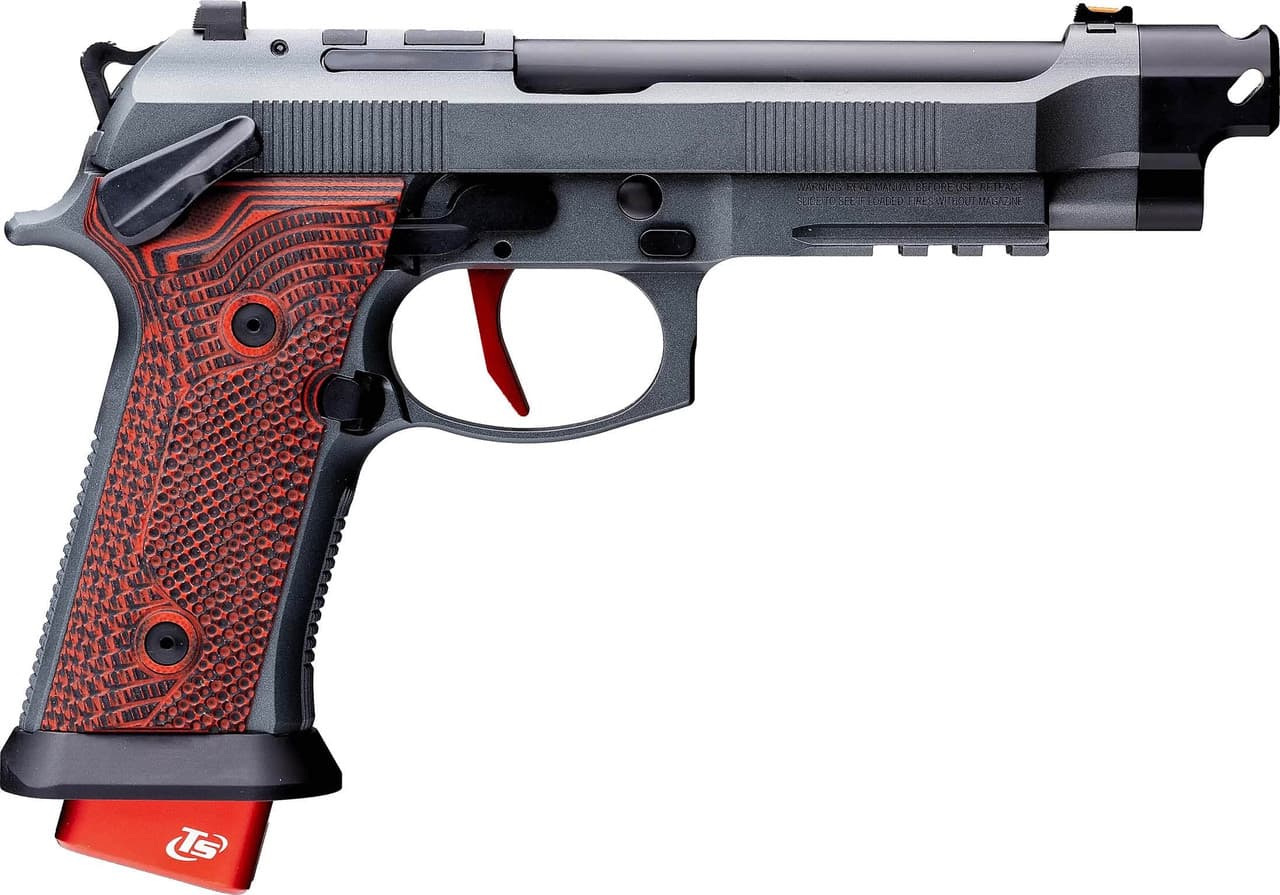 Beretta 92XI Gara 9mm Luger 5.1 inch 22 Rounds Gray Cerakote