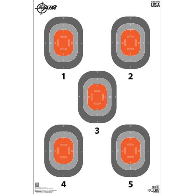 ALLEN EZAIM 5 SPOT TRGT 23X35 50PK