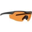 Leupold Sentinel Sunglasses Matte Black Orange Lens Laser Safe