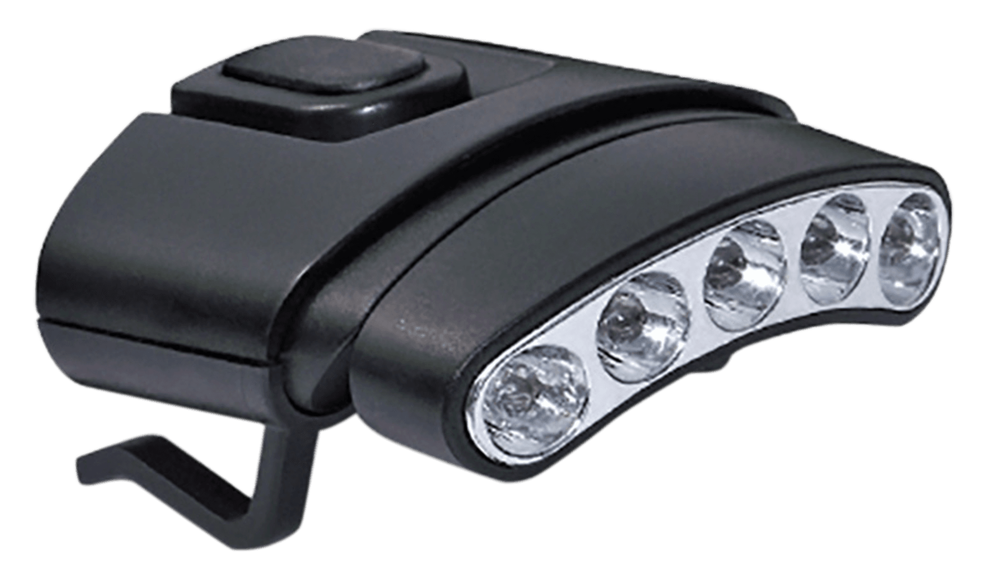 Cyclops Orion Tilt Hat Clip Headlamp White LED Black