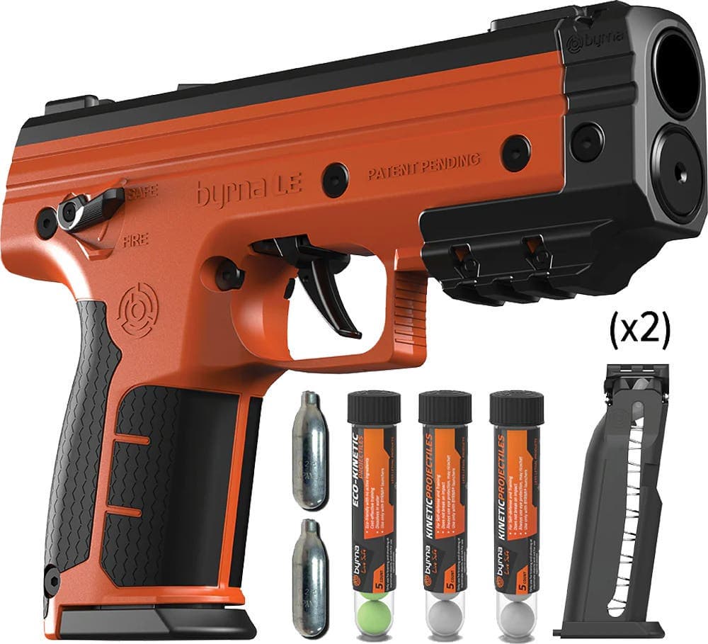 Byrna LE Launcher Universal Kit Orange