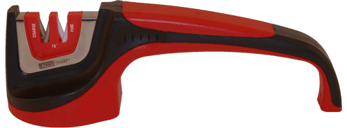 AccuSharp 052C Asian-Style Sharpener Fine Diamond, Ceramic Sharpener Red