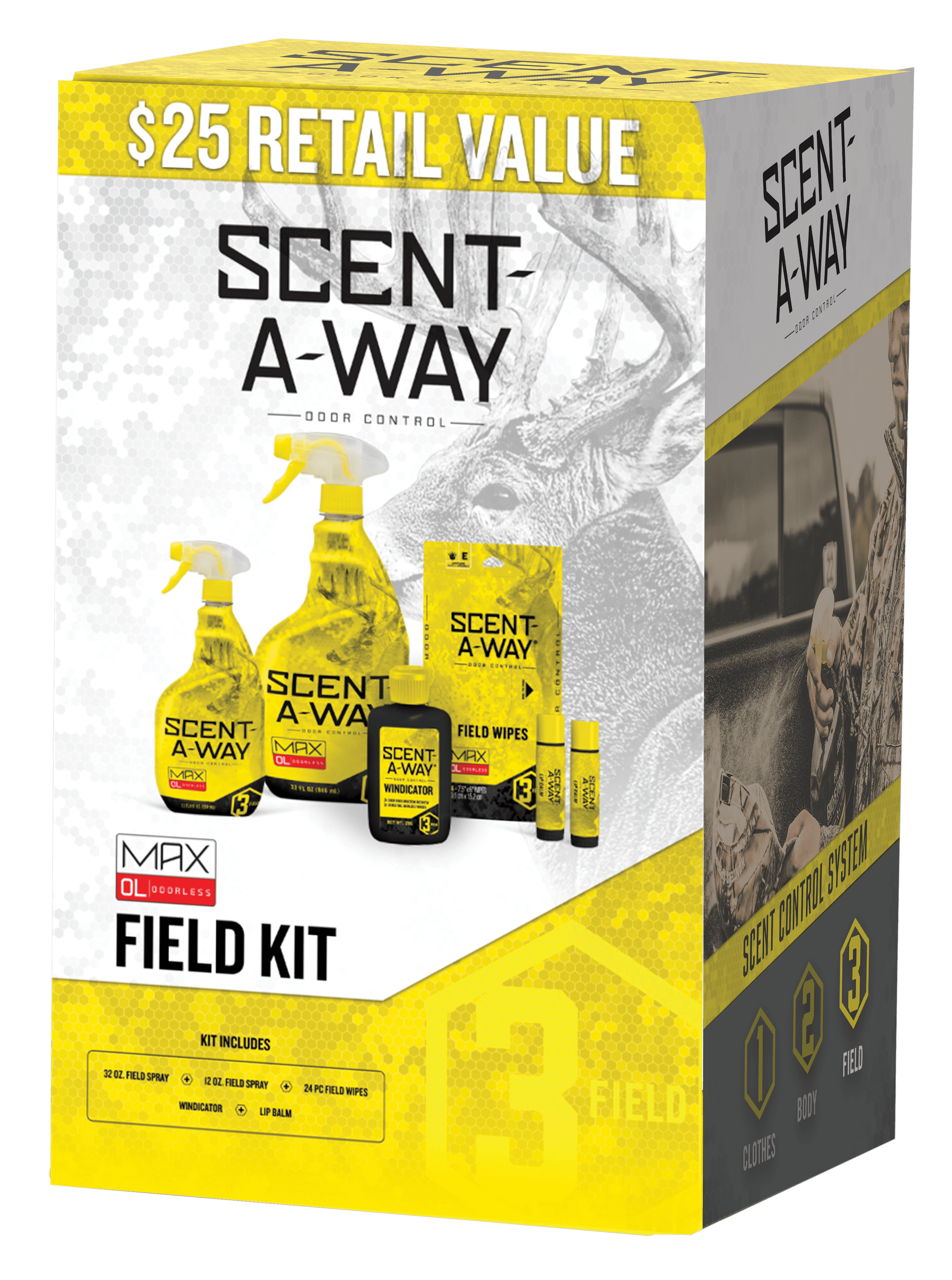 Scent-A-Way 100098 Max Field Kit Odor Eliminator Odorless Scent