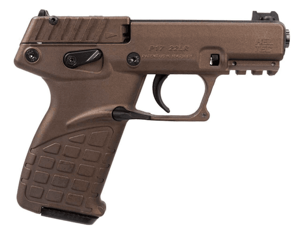 KelTec P17 22 Long Rifle 4.3in 16 Rounds Smoked Bronze