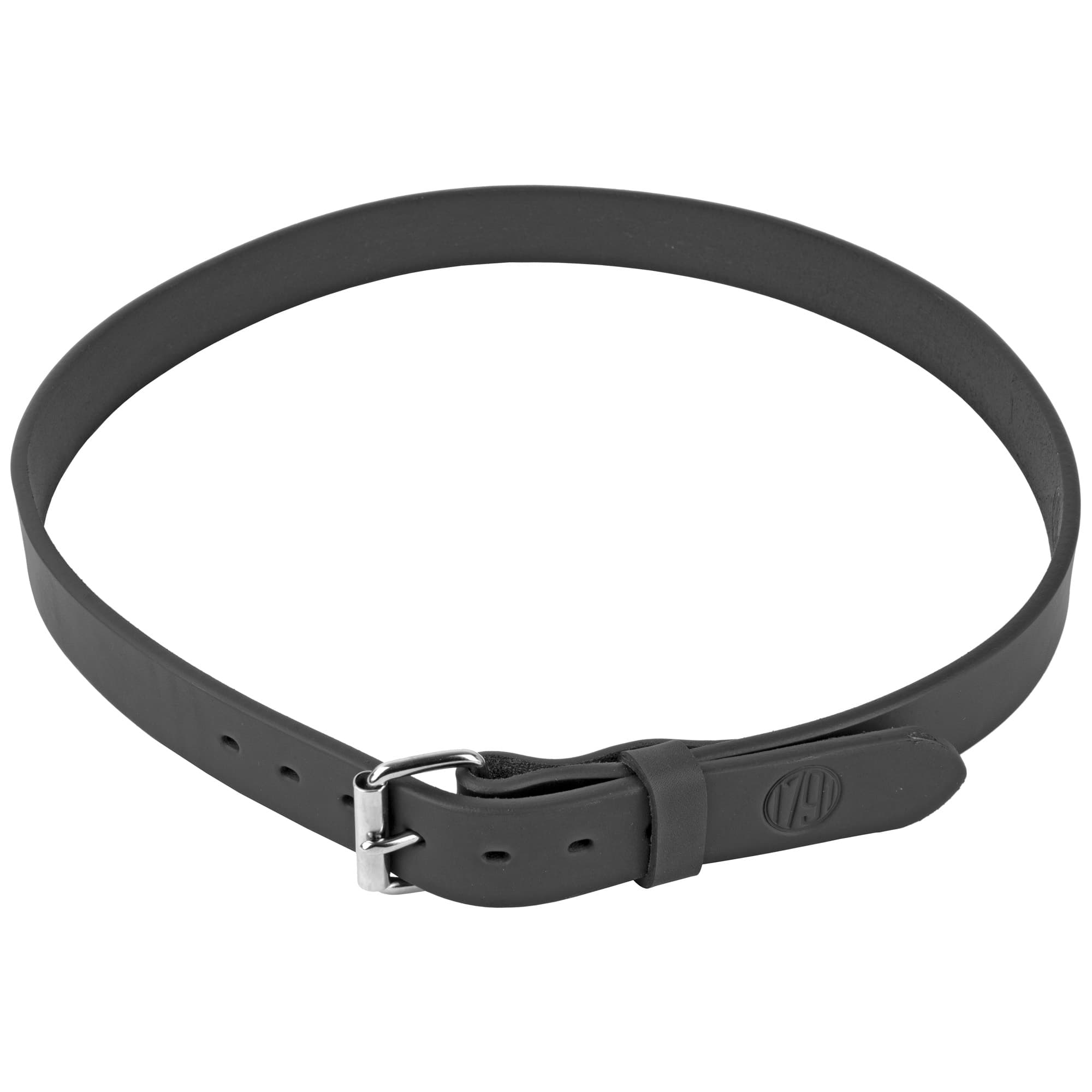 1791 Gunleather BLT014448SBLA 01  Gun Belt Stealth Black Leather 44/48 1.50" Wide Buckle Closure