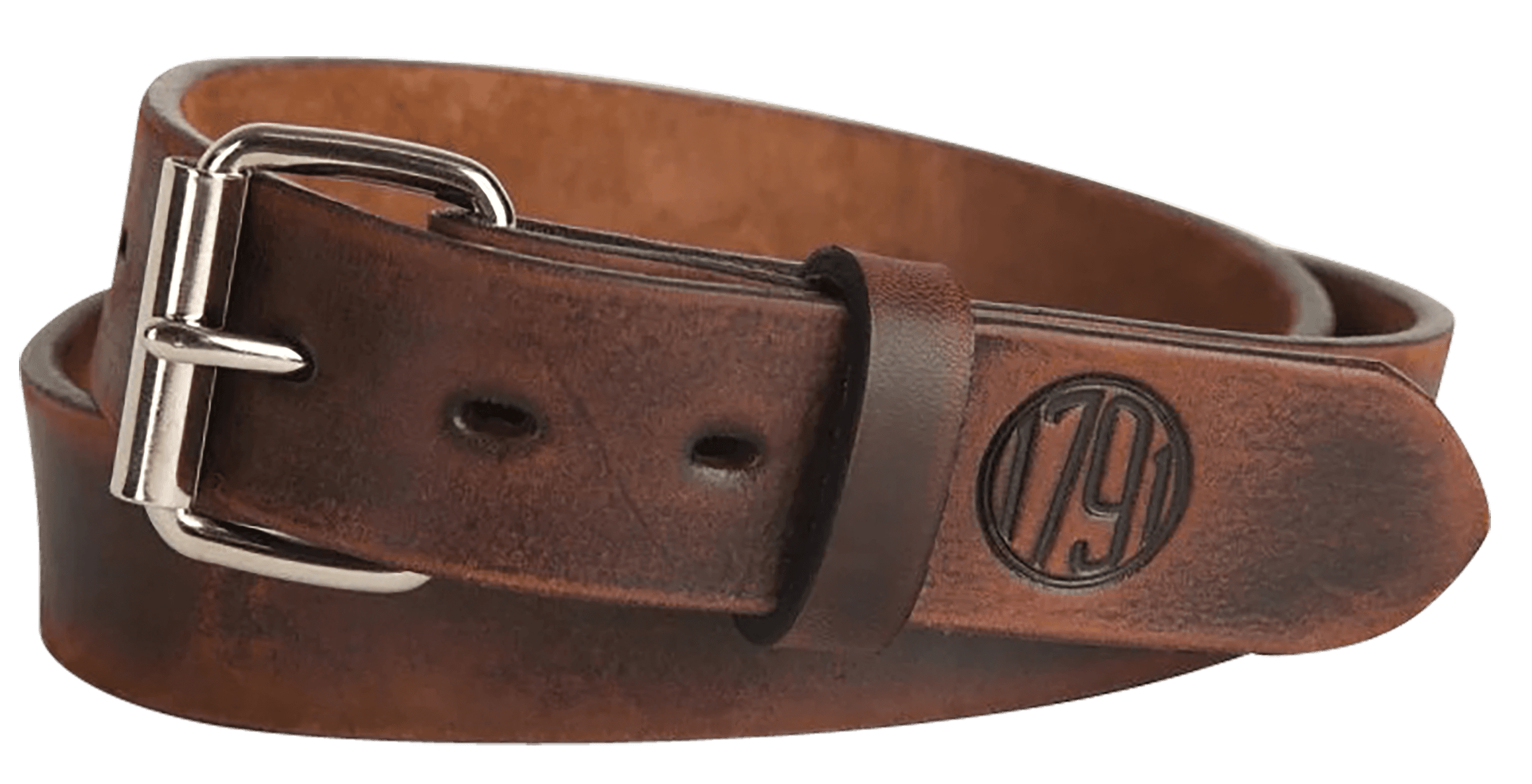 Uncle Mikes-leather(1791) BLTUM28/32DBR Gun Belt  Dark Brown Leather 28/32 1.50" Wide Buckle Closure