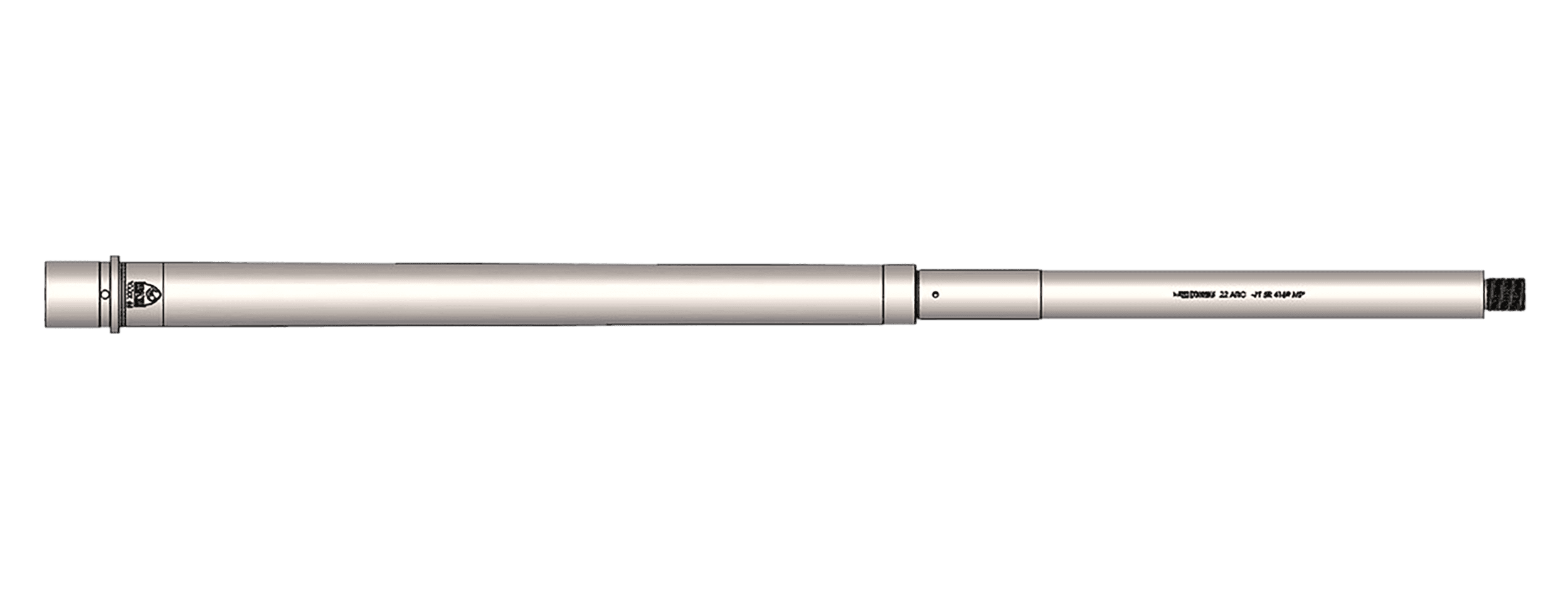 Faxon Firearms Match Series 22 ARC 22in Bead Blast 416-R Stainless Barrel 1/7 5R