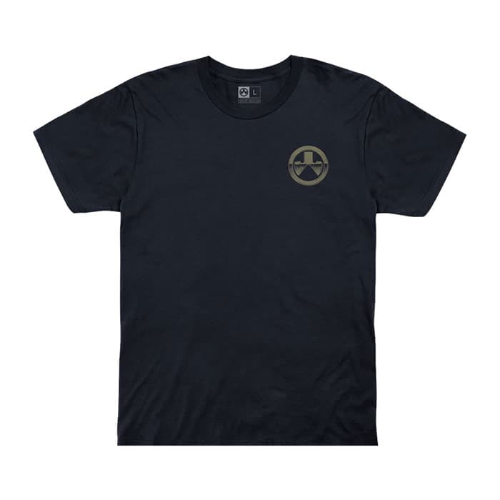 MAGAZINE CLUB COTTON T-SHIRT NAVY MEDIUM