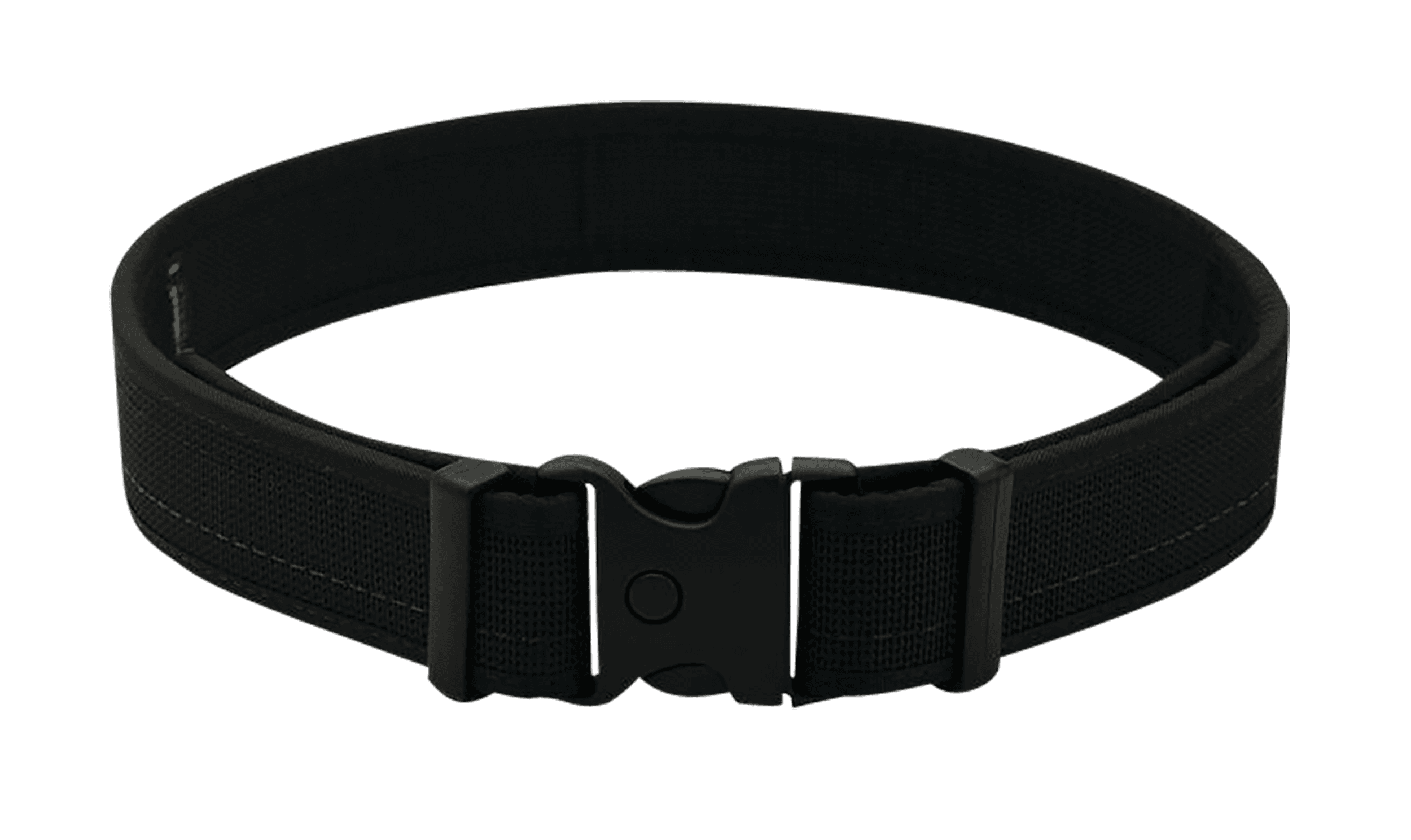Uncle Mikes-leather(1791) BLTUM36/40MBL Gun Belt  Matte Black Leather 36/40 1.50" Wide Buckle Closure