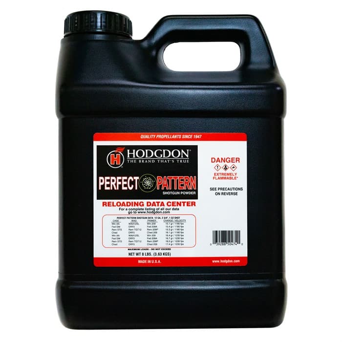 PERFECT PATTERN SHOTSHELL POWDER 8 POUND
