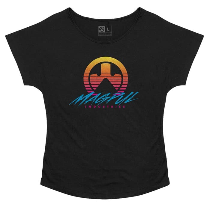 WOMEN'S BRENTEN DOLMAN T-SHIRT X-LARGE BLACK