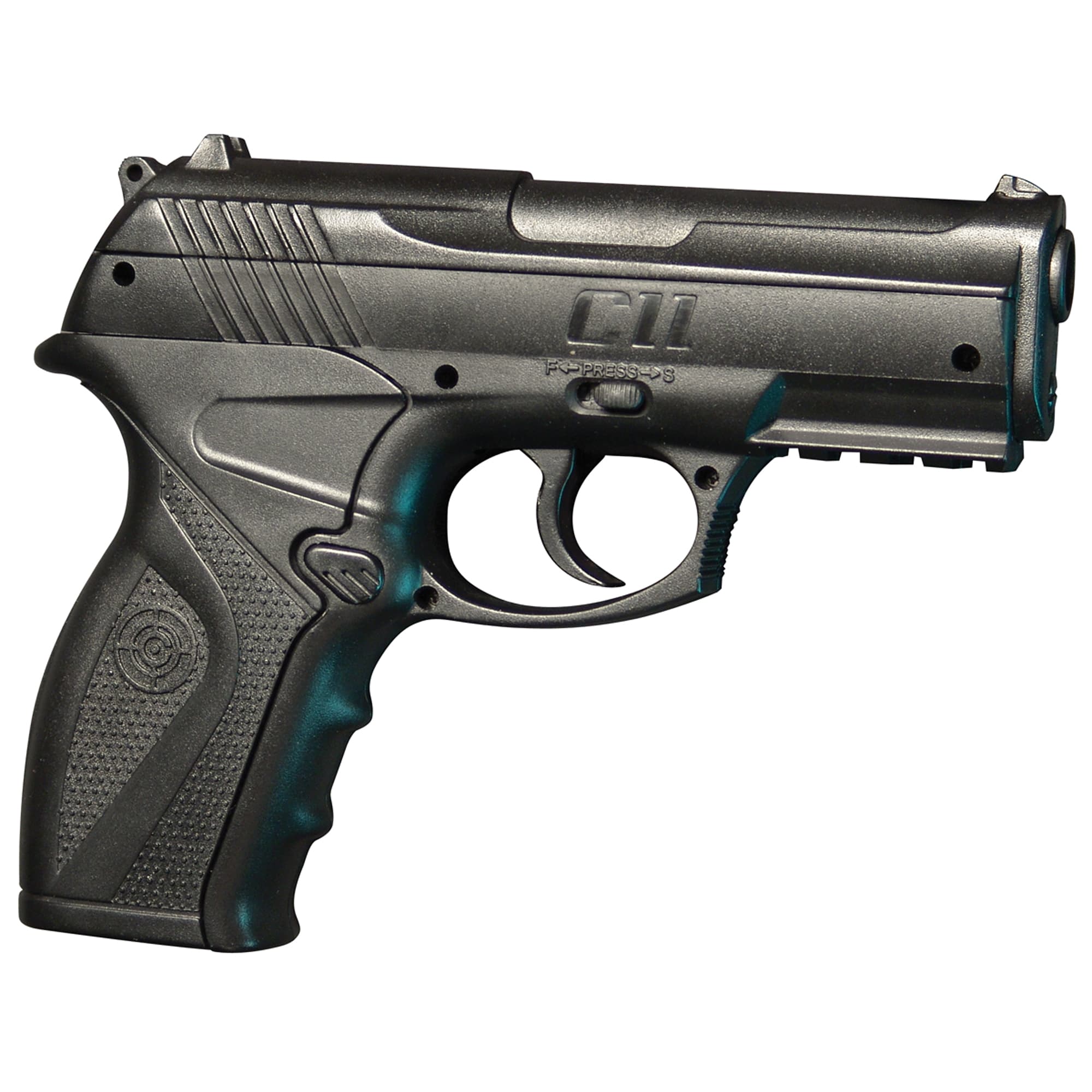 Crosman C11 C11 Air Pistol CO2 177 18+1 Black Polymer Grips