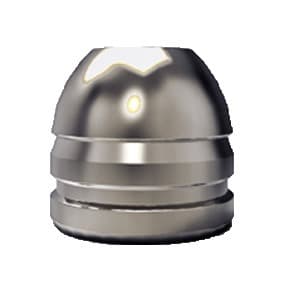 Lee Round Flat Nose Pistol Mould - Double Cavity (Handles Included) .452" 160 gr