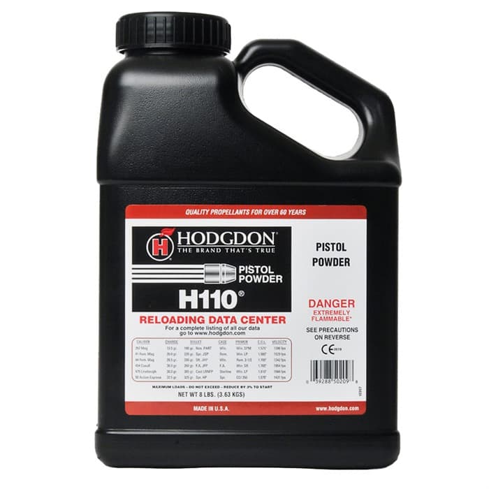 HODGDON H110 POWDER - 8 LBS.