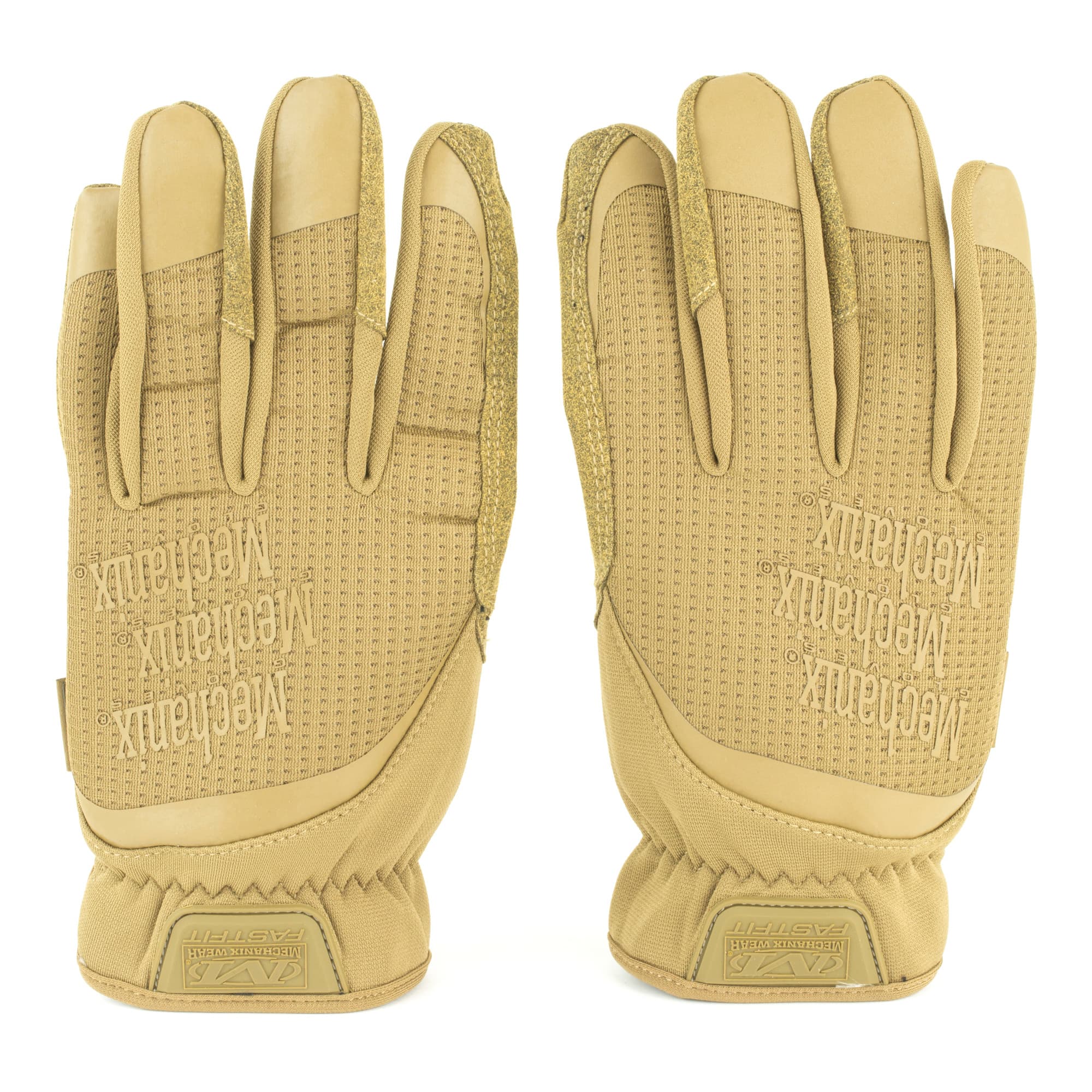 MECHANIX WEAR FFTAB-72-010 FastFit  Large Coyote Synthetic Leather Touchscreen