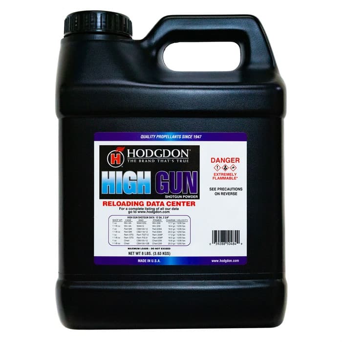 HIGH GUN SHOTSHELL POWDER 8 POUND
