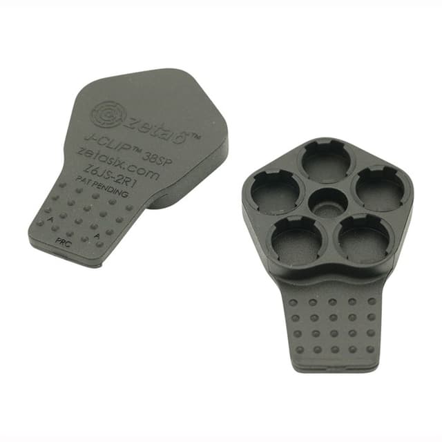 Zeta6 J-Clip 5-Shot Speedloader 2-Pack for Smith & Wesson 38 Special