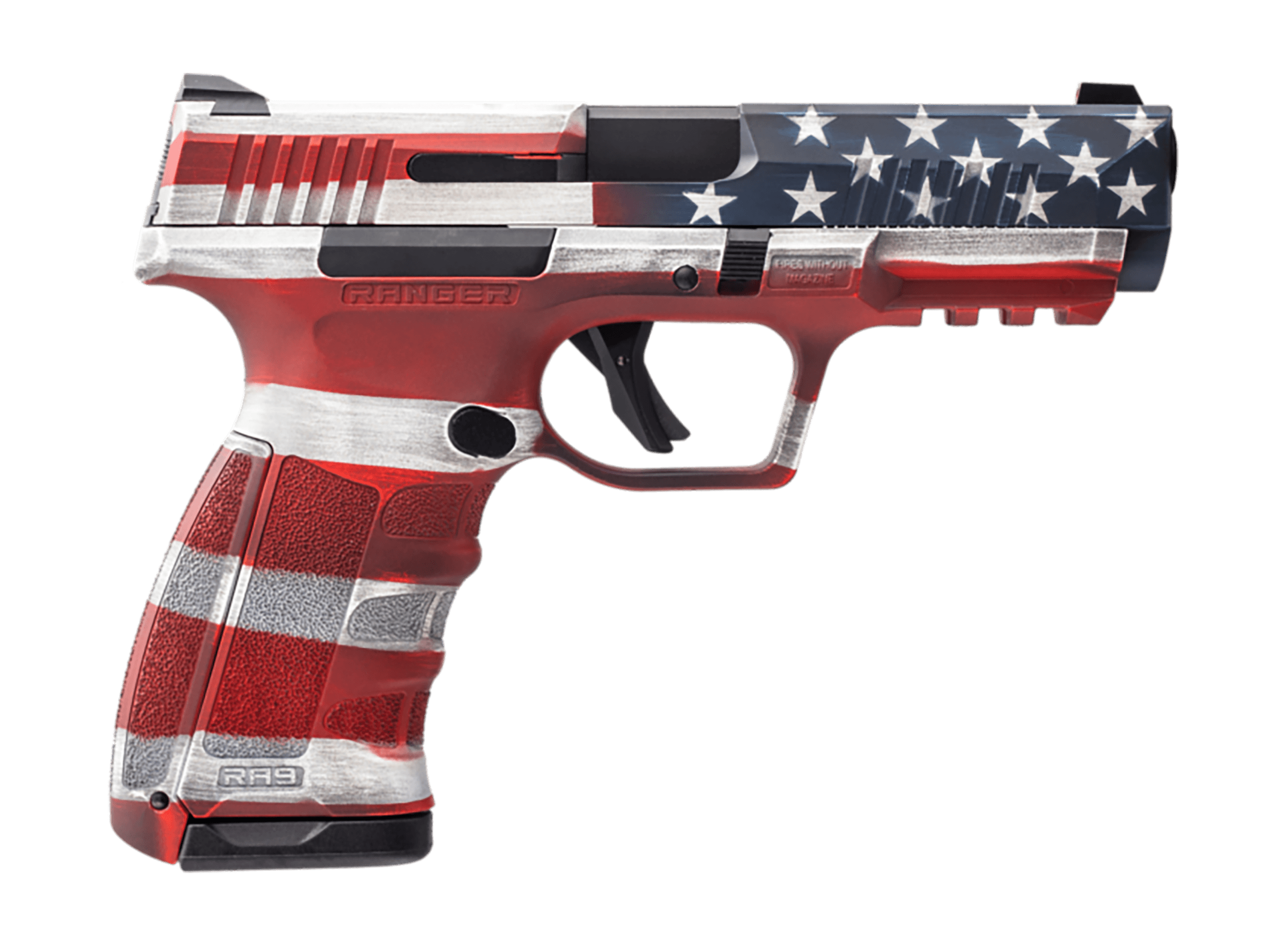 Dickinson LLC  RA9  9mm 17+1 4.25" US Flag