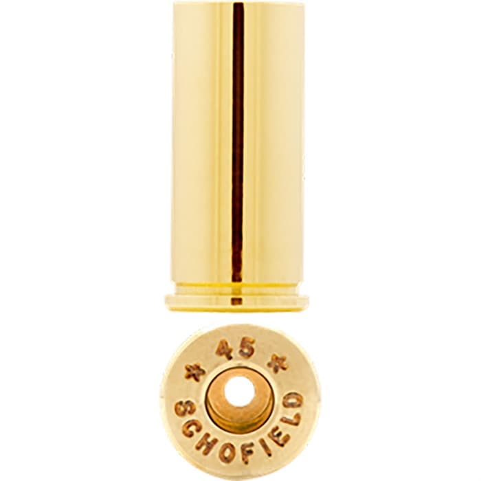 45 S&W SCHOFIELD BRASS 100/BAG