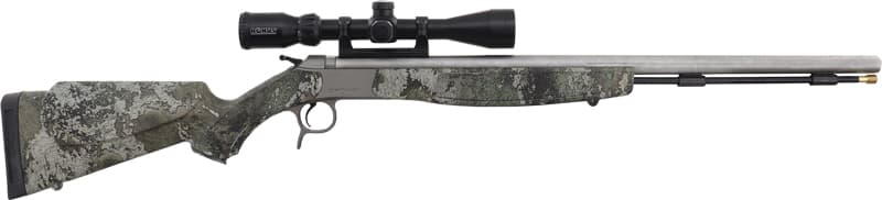 CVA Optima V2 209 Muzzleloader Package 50 Cal. 26 in .SS/True Timber Strats w/Scope