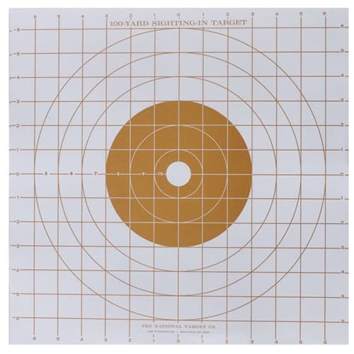 ST-3 ORANGE SIGHT-IN TARGETS 100/PACK