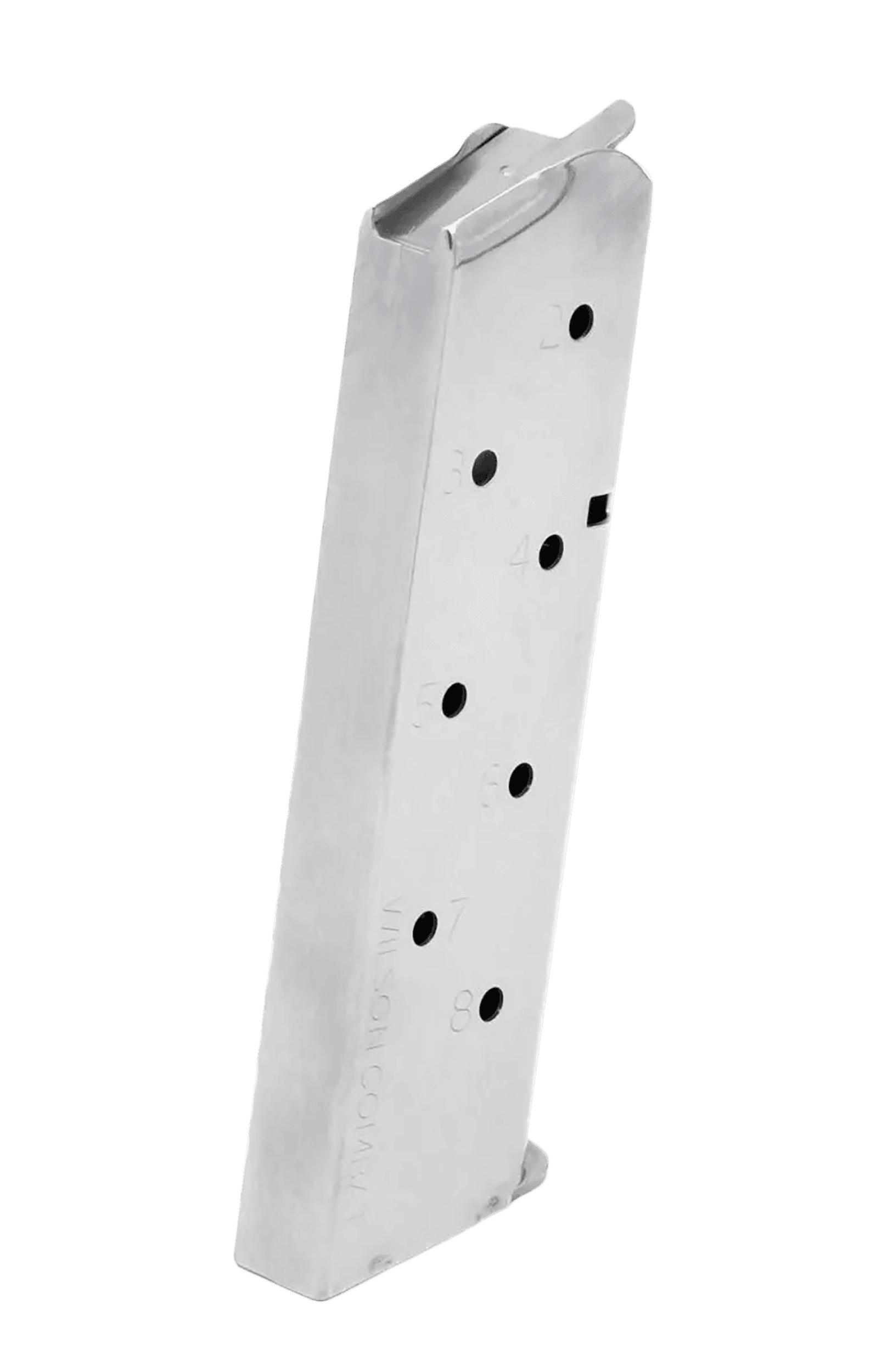 Wilson Combat 92045FS8 8rd 45ACP Stainless Steel Magazine for 1911 Pistols