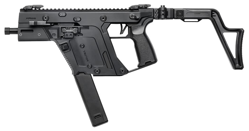 Kriss Vector SBR G3 9mm Luger 5.5 in 40 Rounds Black Finish