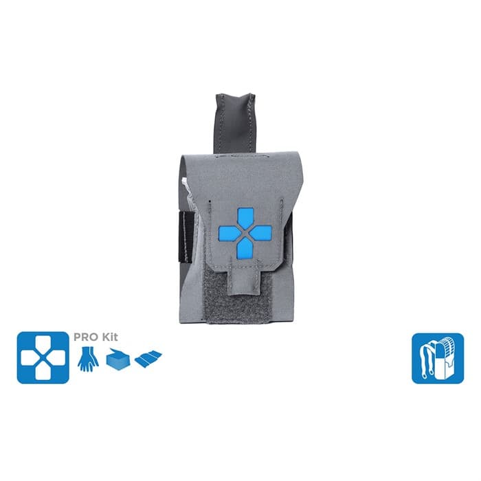 Blue Force Gear Nano Trauma Kit NOW! PRO Supplies Wolf Gray