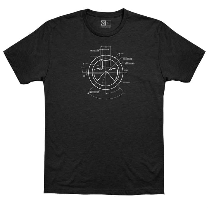ENGINEERED CVC T-SHIRT 3X-LARGE BLACK