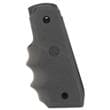 Hogue Rubber Grip With Finger Grooves for Ruger 22/45 MKIV Slate Grey