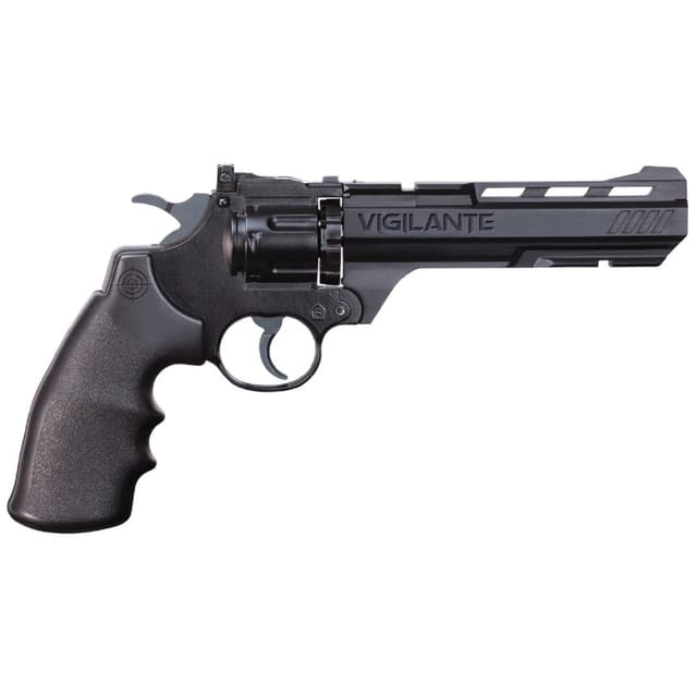 Crosman CCP8B2 Vigilante Air Pistol CO2 177 6rd 10 Pellets 6" Black Polymer Grips