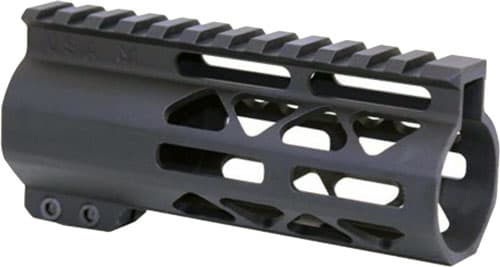 Guntec Usa Air Lok Handguard AR Compatible 5in Aluminum Matte