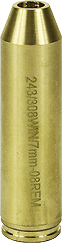 Aim Sports Pjbs308 Laser Bore Sight for .243/.308Win/7mm-08 Rem Chamber Brass Cartridge 635-655 nm