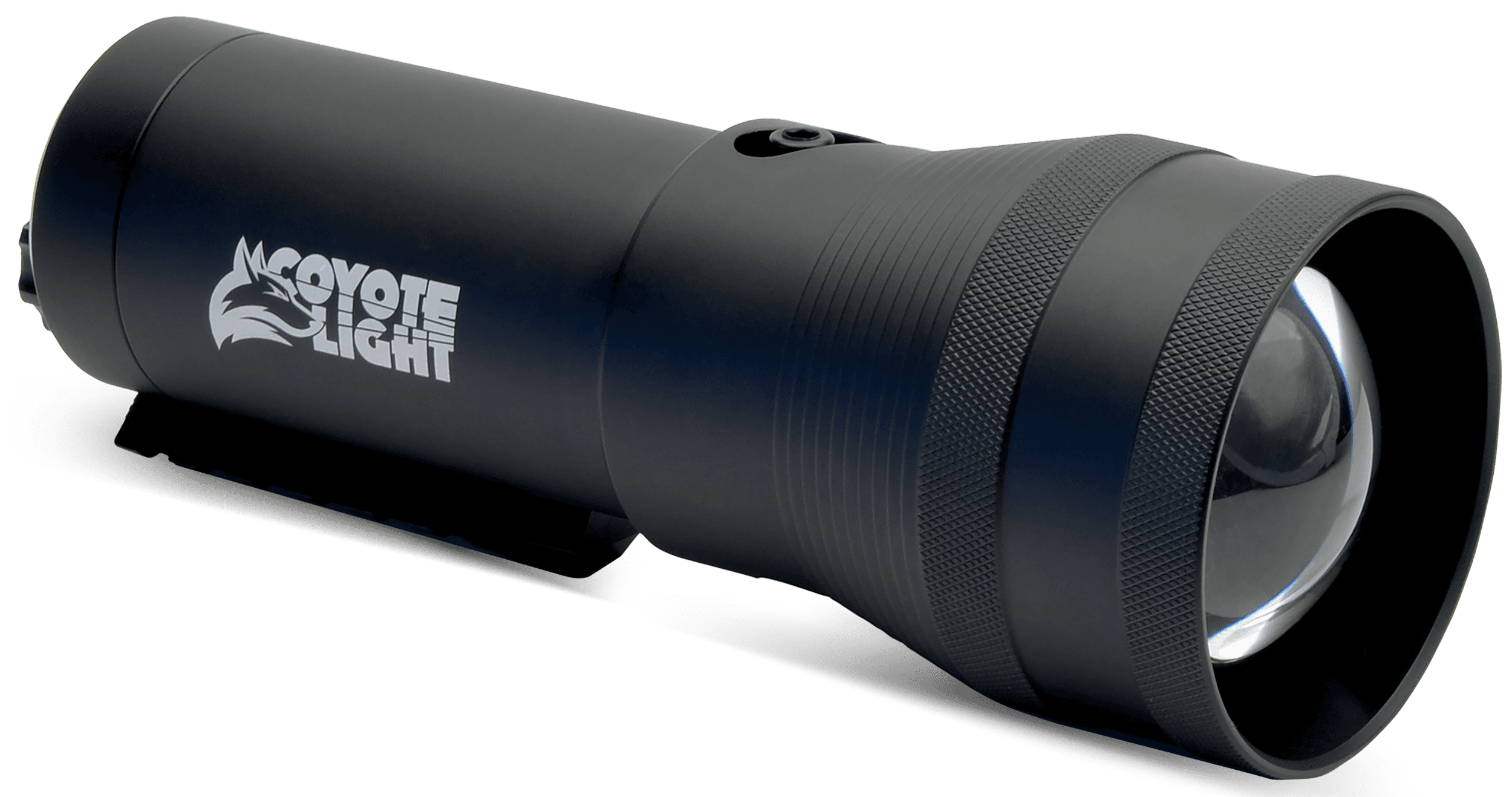 Coyote Light Coyote Pro White LED 18650 Rechargeable 1000 yd Focus Picatinny Rail