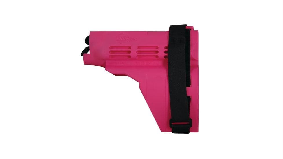 SB Tactical SB15 Pistol Stabilizing Brace Pink AR Buffer Tube Compatible
