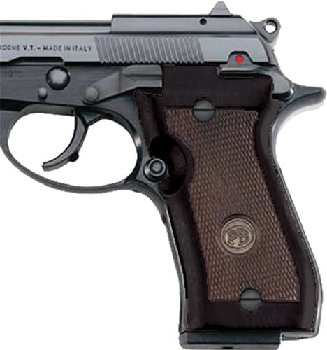 Beretta 87 Standard Wood Grips Walnut Finish Replacement Grips