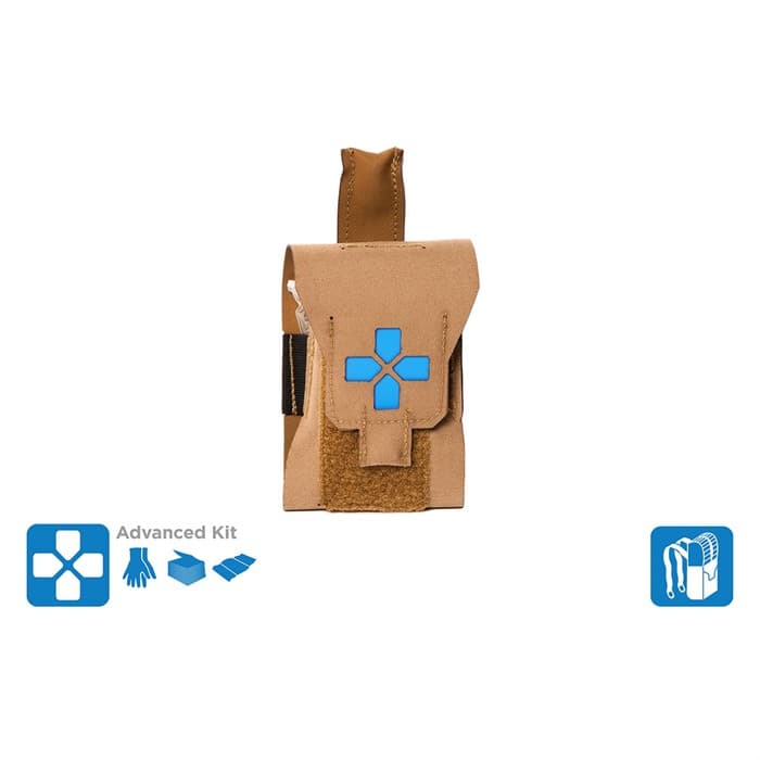 Blue Force Gear Nano Trauma Kit NOW! Advanced Supplies Coyote Brown