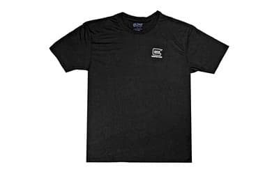 Glock AA11004 Perfection  Black Pre-Shrunk Cotton Short Sleeve Medium