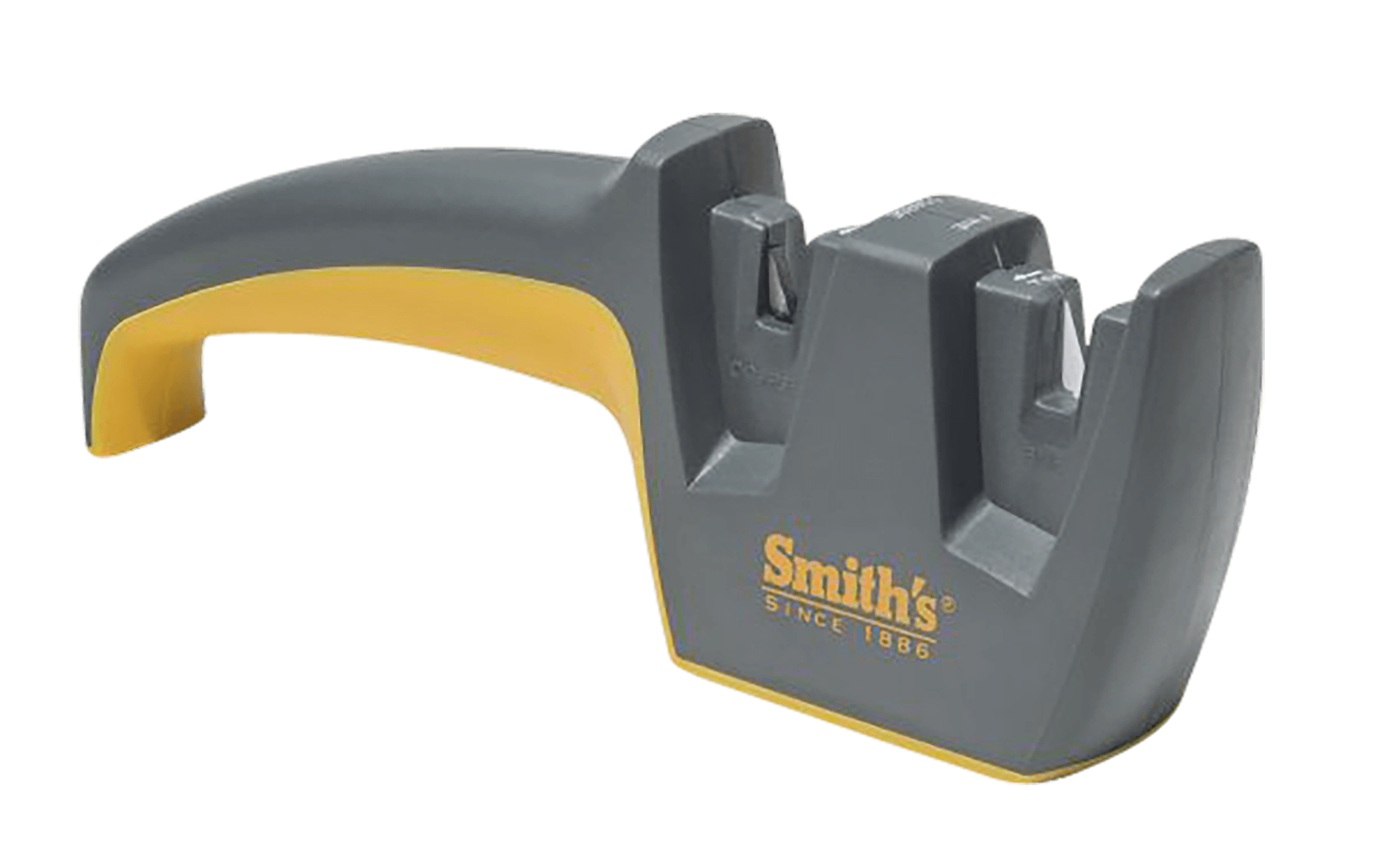 Smiths Products 50348   Hand Held Carbide Sharpener Coarse/Fine Gray/Yellow Plastic