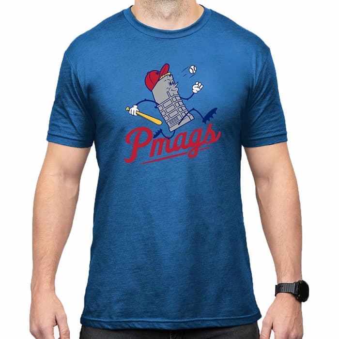 BASES LOADED BLEND T-SHIRT ROYAL HEATHER 3X-LARGE