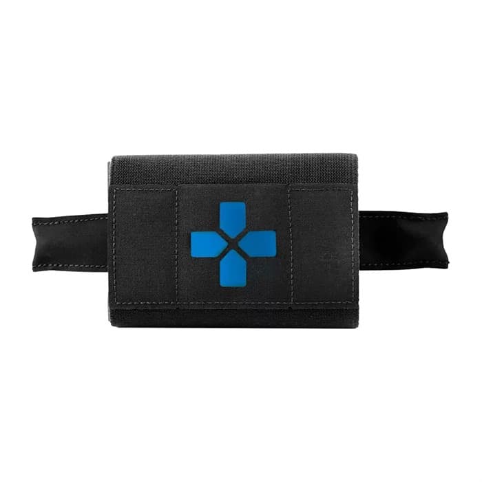 MICRO TRAUMA KIT NOW! ESSENTIAL SUPPLIES MOLLE MOUNT BLACK