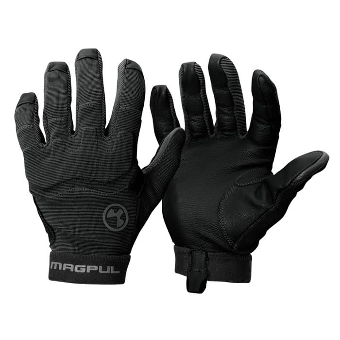 Magpul MAG1015-001 Patrol 2.0 Gloves Black Nylon/Leather Medium