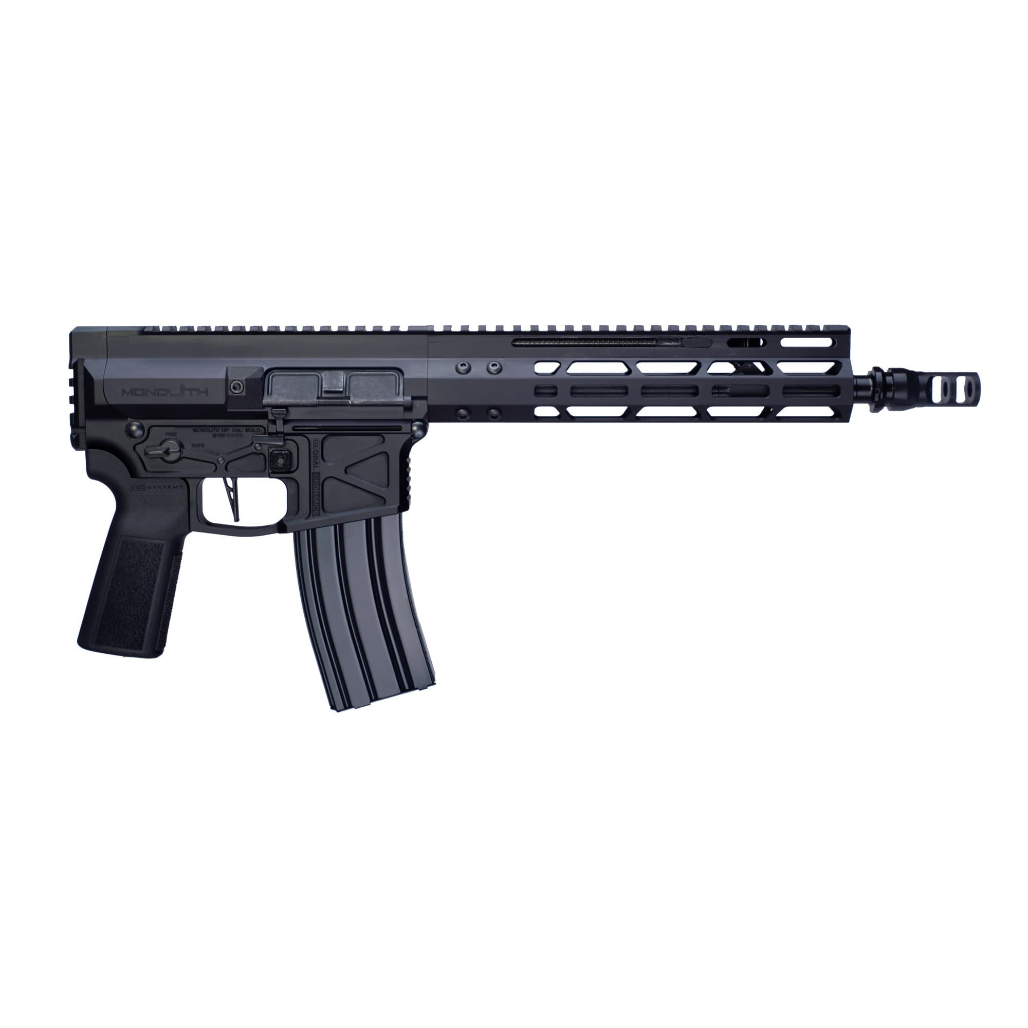Global Ordnance Monolith 5.56x45 NATO 12.5 in 30 Rounds Matte Finish