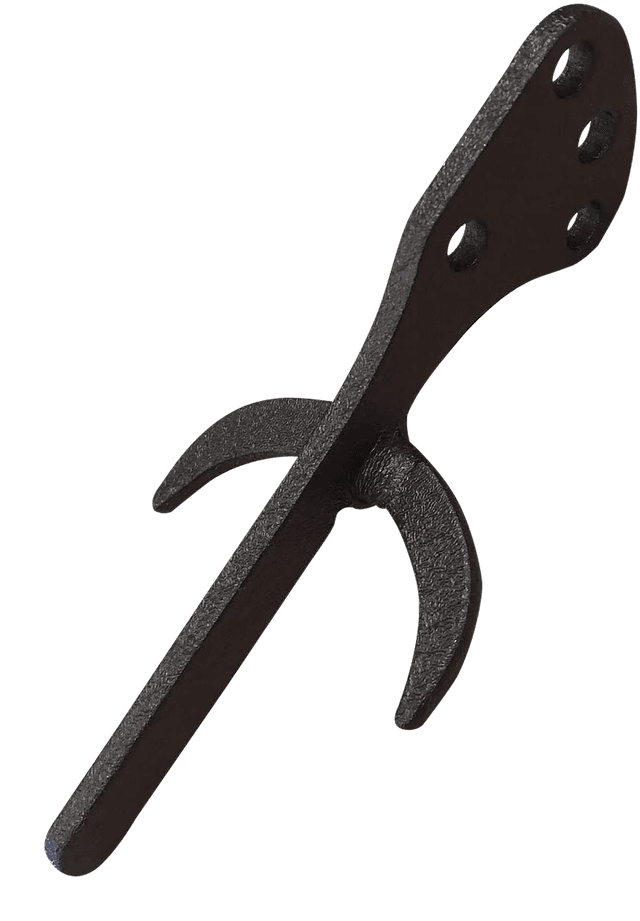 Skull Hooker SKHLHPBLK Little Hooker Prong Small/Mid-Size Game Black Steel