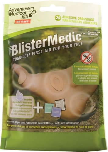 Adventure Medical Kits 01550667 Blister Medic Kit Blister Prevention Brown 24 Precut Shapes
