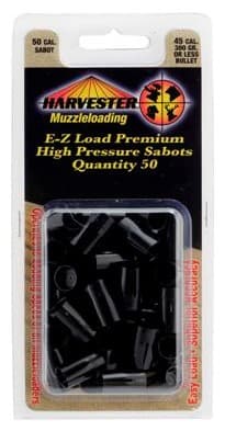 Harvester Muzzleloading Premium High Pressure Sabots 50 Cal. Short Sabot for 45 Cal. 300 gr. Or Less Bullet 50/pk
