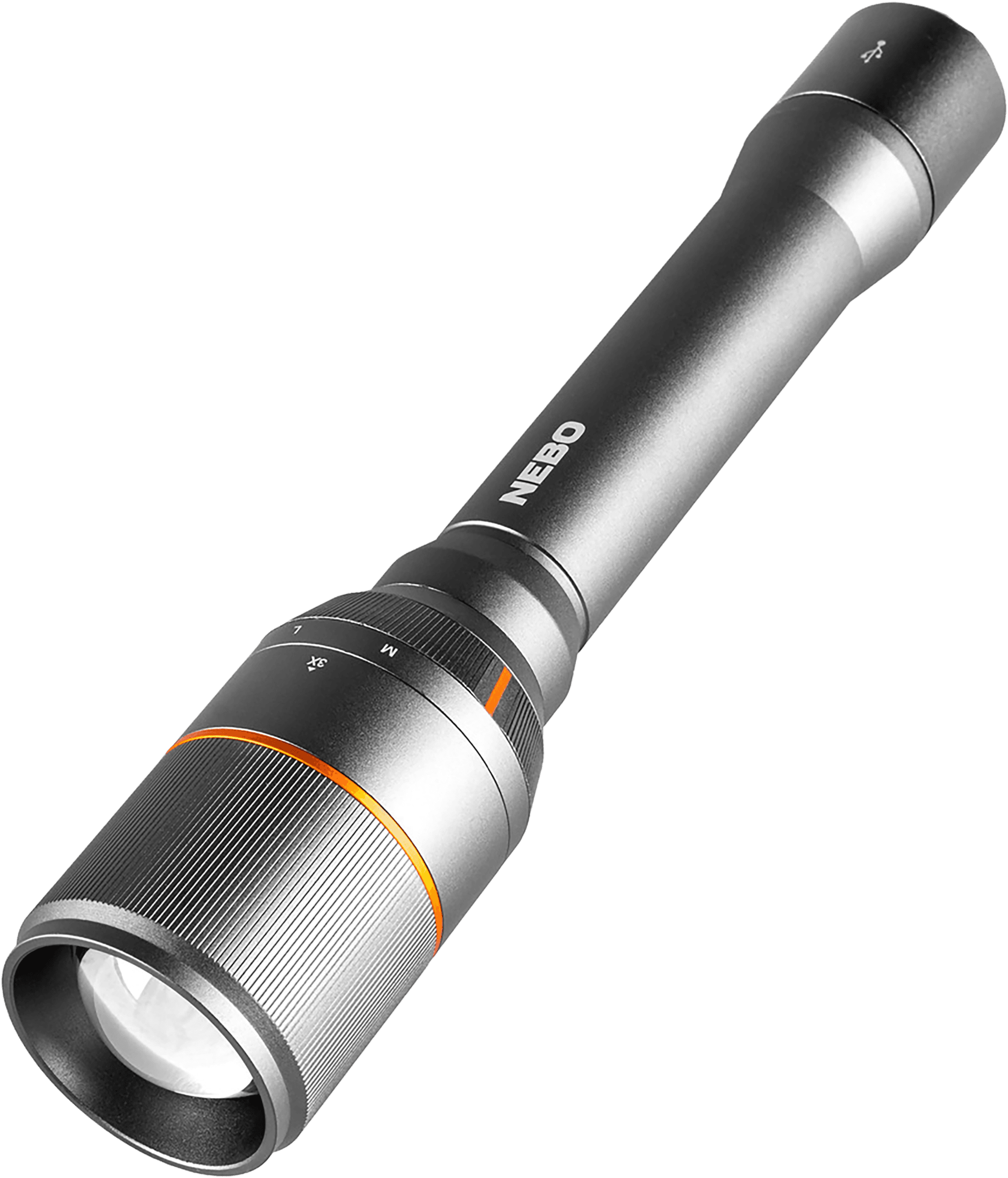 Alliance Consumer Group Nebo Davinci 5000 Lumen Gray Rechargeable Flashlight IP67 21700 Battery